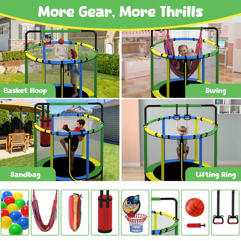 🛒Last Day 49% OFF 🔥 Small Trampoline Gift for Boys Girls