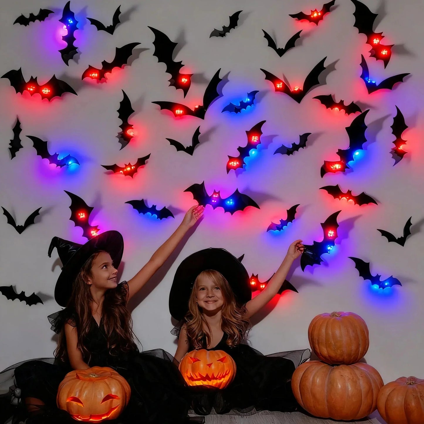 ✨ Holiday Specials - 🦇👻🎃3D LED Bat Wall Décor🦇