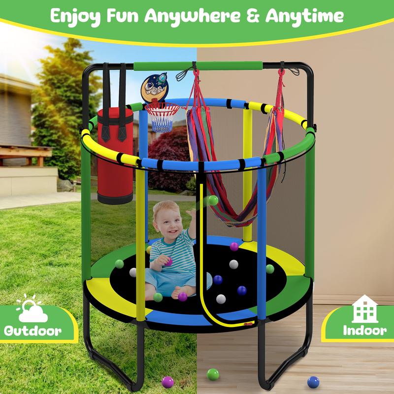 🛒Last Day 49% OFF 🔥 Small Trampoline Gift for Boys Girls