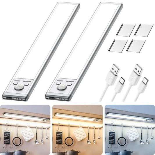 ⚡Super Sale - Today Only🎁- 76LED Wireless Motion Sensor Light - Ideal for closets, cabinets, wardrobes, bathrooms, stairwells, and various other environments