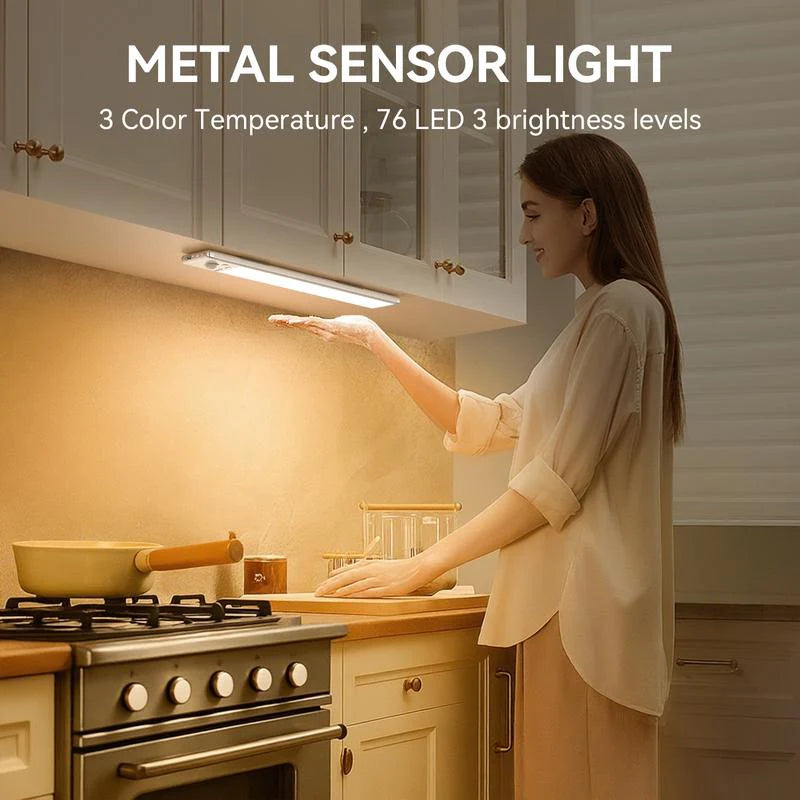 ⚡Super Sale - Today Only🎁- 76LED Wireless Motion Sensor Light - Ideal for closets, cabinets, wardrobes, bathrooms, stairwells, and various other environments