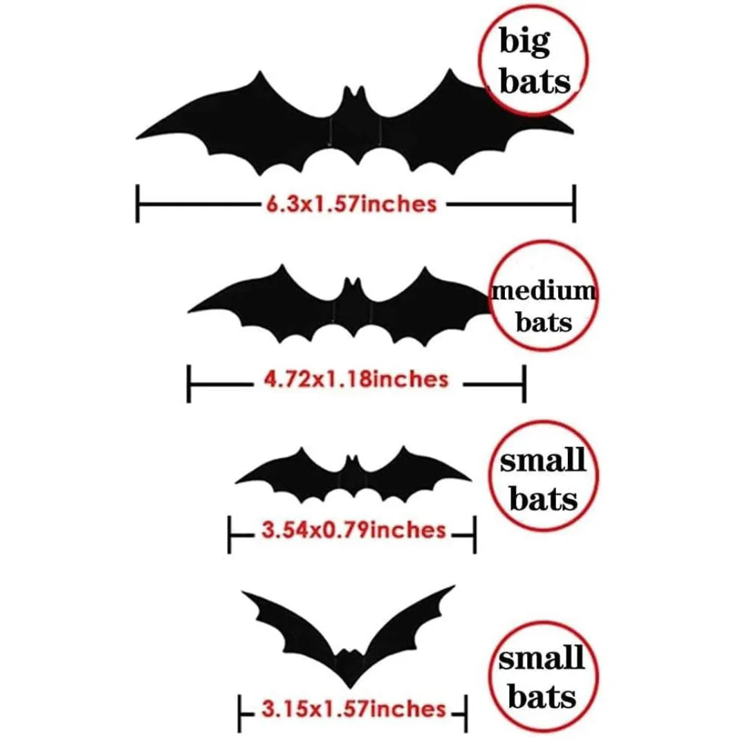 ✨ Holiday Specials - 🦇👻🎃3D LED Bat Wall Décor🦇
